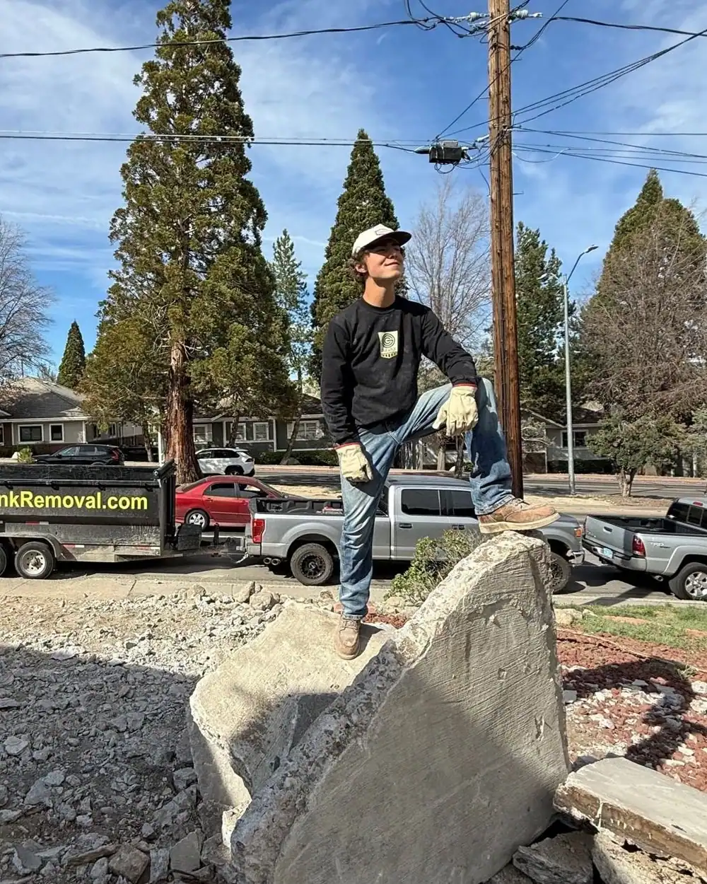 Dominic Sciarrotta, owner of Reno Tahoe Junk Removal
